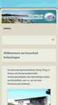 Mobile Screenshot of ostsee-boltenhagen-urlaub.de